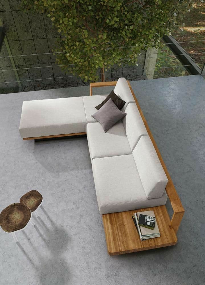 Sofa sets, made to order in solid wood